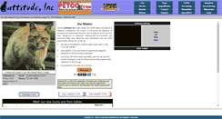 Desktop Screenshot of njcattitude.org
